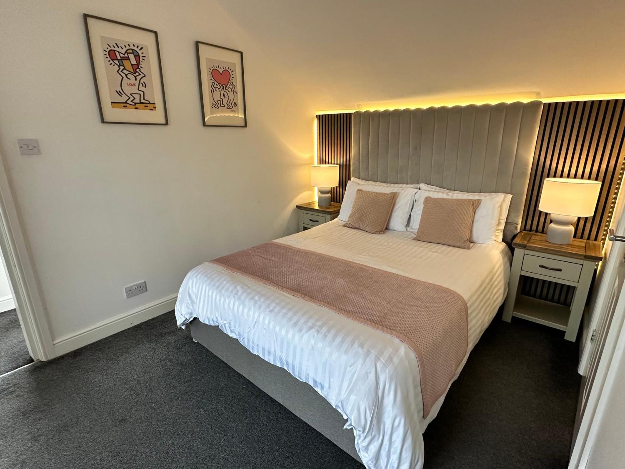 Waterside Mufc & Trafford Centre Townhouse 4 Bedroom Free Parking Mánchester